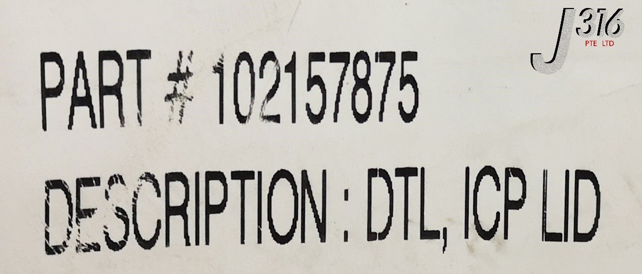21919 PLASMA-THERM DTL, ICP LID GEN 3 (NEW) 102157875 | eBay